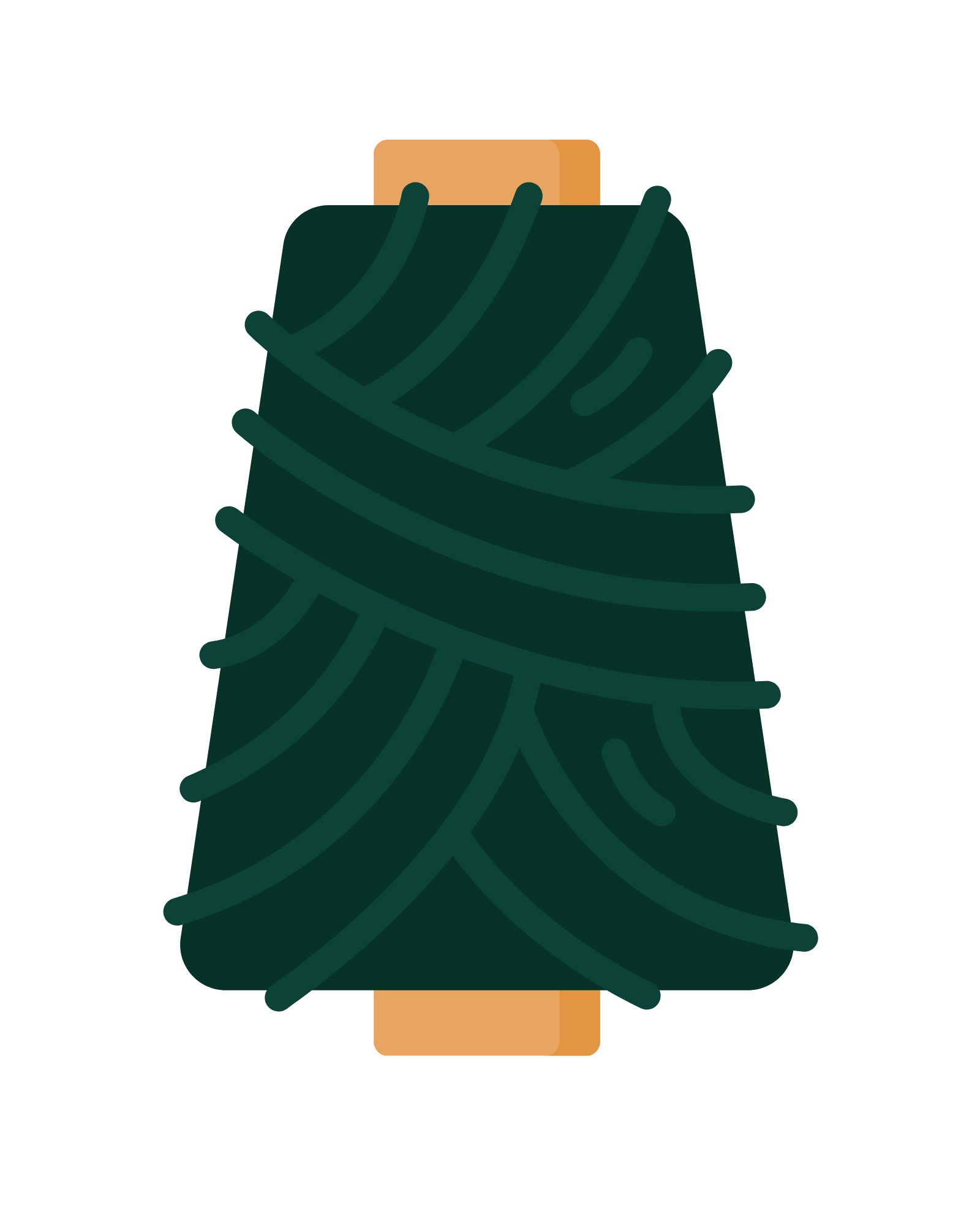 MAD - Dark Amazon 5500Yd Cone #1979 - TMAPN7181979C